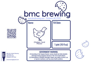 Bmc Brewing Chicken Yard Pilsner April 2024