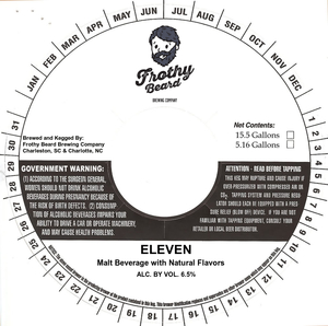 Frothy Beard Brewing Company Eleven April 2024