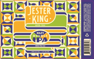 Jester King Hazy Double India Pale Ale
