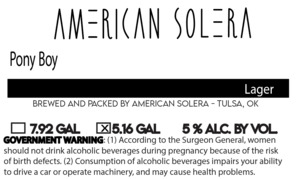 American Solera Pony Boy