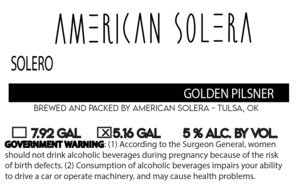 American Solera Solero