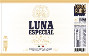 Urban Roots Brewing Luna Especial