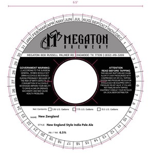 New Zengland New England Style India Pale Ale