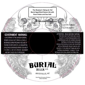 Burial Beer Co. The Shadow's Taking Its Toll
