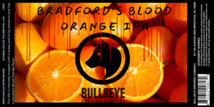 Bullseye Brewing Company Bradford's Blood Orange IPA April 2024