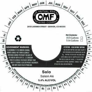 Our Mutual Friend Brewing Salo April 2024