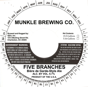 Munkle Brewing Co. Five Branches