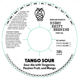 Night Shift Brewing Tango Sour