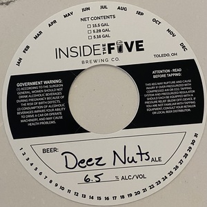 Inside The Five Brewing Deez Nutz