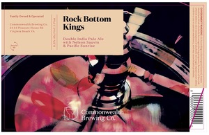 Commonwealth Brewing Co Rock Bottom Kings