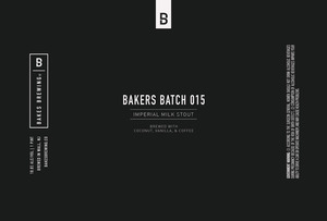 Bakers Batch 015 
