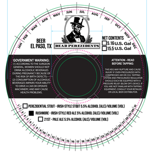 Rushmore Irish-style Red Ale