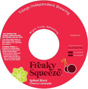 Troegs Independent Brewing Freaky Squeeze