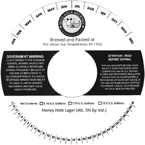 Honey Hole Lager 