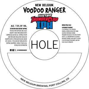 New Belgium Voodoo Ranger Electric Thunderclap IPA