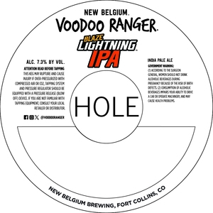 New Belgium Voodoo Ranger Blaze Lightning IPA