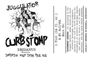 Eridanus Brewing Curb Stomp Imperial Hazy India Pale Ale