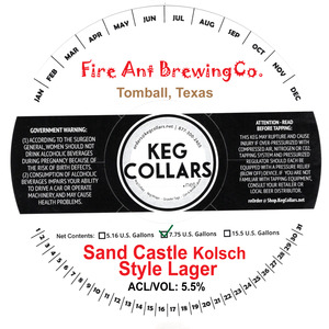 Sand Castle Kolsch Style Lager 