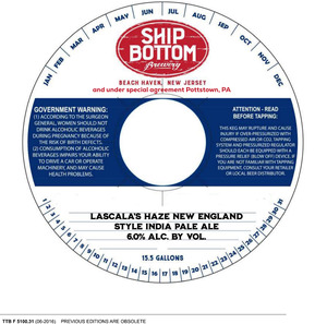 Ship Bottom Brewery Lascala's Haze
