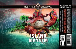 Rusty Rail Brewing Island Mayhem