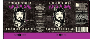 He's A She Raspbeery Cream Ale
