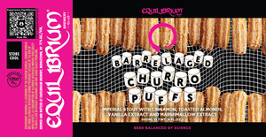 Equilibrium Brewery Barrel Aged Churro Puffs