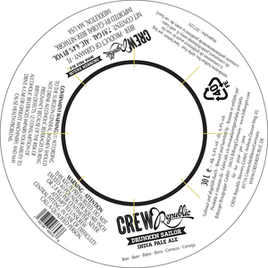 Crew Republic Drunken Sailor IPA April 2024