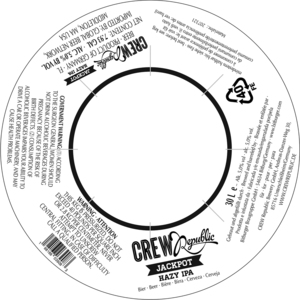 Crew Republic Jackpot Hazy IPA April 2024