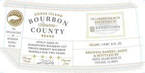 Goose Island Beer Co. Bourbon County Brand Two-year Reserve Stout