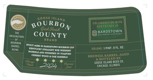 Goose Island Beer Co. Bourbon County Brand Cask Finish Stout