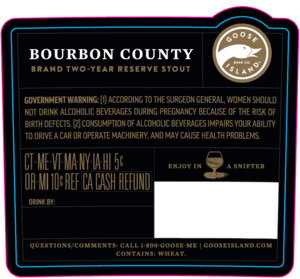 Goose Island Beer Co. Bourbon County Brand Two-year Reserve Stout