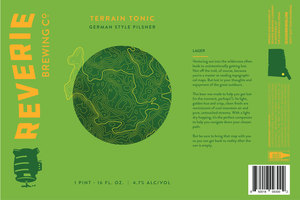 Reverie Brewing Company Terrain Tonic