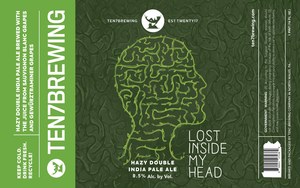 Ten7 Brewing Company Lost Inside My Head April 2024