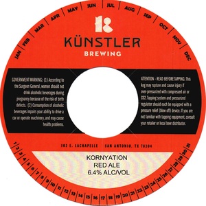 KÜnstler Brewing Kornyation