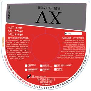 Toppling Goliath Brewing Co. Xv