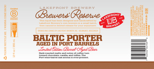 Lakefront Brewery Brewer's Reserve Baltic Porter