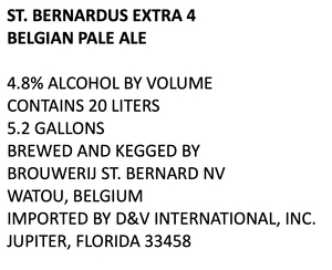 St. Bernardus Extra 4
