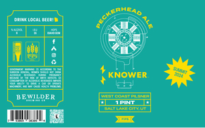 Bewilder Brewing Co Peckerhead Ale April 2024