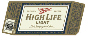 Miller High Life Light