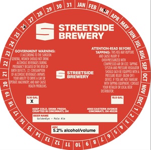 Streetside Brewery Goldeneye - Pale Ale