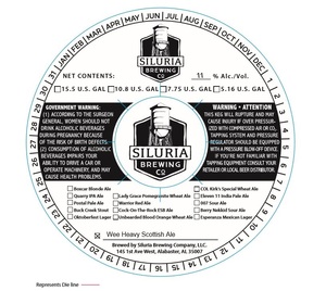 Siluria Brewing Wee Heavy Scottish Ale