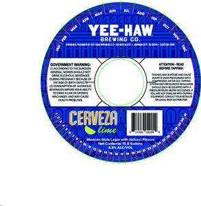 Yee-haw Cerveza Lime