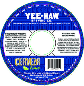 Yee-haw Cerveza Lime