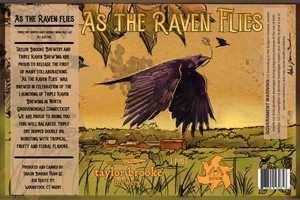 As The Raven Flies Triple Dry Hopped Hazy Double India Pale Ale