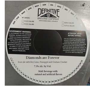 Definitive Brewing Company Diamonds Are Forever