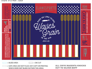 Jamesport Farm Brewery Waves Of Grain Amber