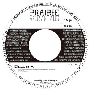 Prairie Artisan Ales Prairie Td IPA
