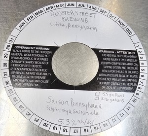 Saison Pennsylvanie Belgian-style Saison Ale
