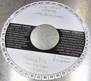 Hannes Pils German-style Lager