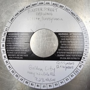 Golden City Hazy India Pale Ale